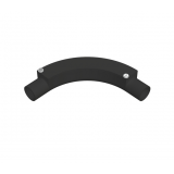20mm Black PVC Conduit Inspection Bend